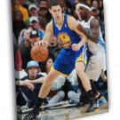 Klay Thompson Golden State Warriors Basketball Sport  20x16 inch FRAMED CANVAS WALL PRINT