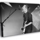 Radiohead Amazing Thom Yorke Singing Stage Guitar  20x16 inch FRAMED CANVAS WALL PRINT