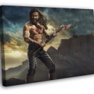 Clive Standen Rollo Axe Vikings TV Series WALL  20x16 inch FRAMED CANVAS PRINT