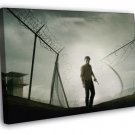 The Walking Dead Andrew Lincoln Rick Grimes  20x16 inch FRAMED CANVAS WALL PRINT
