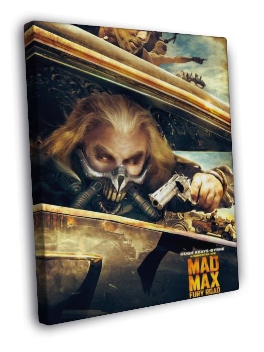 Mad Max Fury Road Immortan Joe Raider Gun 2015 Movie  20x16 inch FRAMED CANVAS WALL PRINT