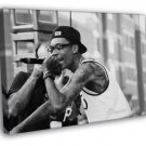 Wiz Khalifa Rare Stage Microphone Rap Hip Hop Singer  20x16 inch FRAMED CANVAS WALL PRINT