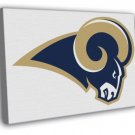 St Louis Rams Football Logo Hockey Sport Art WALL  20x16 inch FRAMED CANVAS PRINT