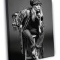 Lady Gaga BW Stool Hot Music Artist Singer Rare  20x16 inch FRAMED CANVAS WALL PRINT