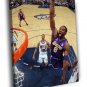 Black Mamba Slam Dunk Los Angeles Lakers Sport  20x16 inch FRAMED CANVAS WALL PRINT