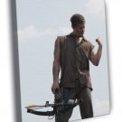 Daryl Dixon Norman Reedus Crossbow Awesome  20x16 inch FRAMED CANVAS WALL PRINT
