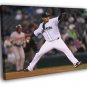 Felix Hernandez Seattle Mariners Baseball  20x16 inch FRAMED CANVAS WALL PRINT