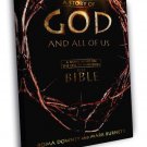The Bible TV Series  20x16 inch FRAMED CANVAS WALL PRINT