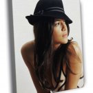 Michelle Rodriguez Actress  20x16 inch FRAMED CANVAS WALL PRINT
