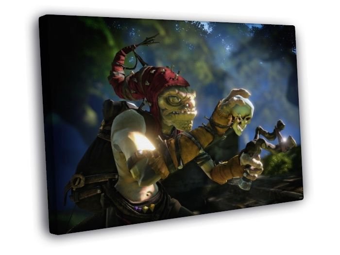 Fable Legends Video Game  20x16 inch FRAMED CANVAS WALL PRINT