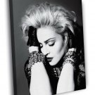 Madonna Amazing Portrait Pop Music Singer BW  20x16 inch FRAMED CANVAS WALL PRINT