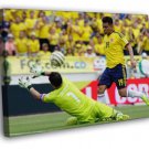 Teofilo Gutierrez Goal Colombia Chile Soccer Football  20x16 inch FRAMED CANVAS WALL PRINT