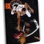 Tim Duncan vs LeBron James Basketball Sport  20x16 inch FRAMED CANVAS WALL PRINT