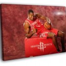 Dwight Howard Houston Rockets Basketball  20x16 inch FRAMED CANVAS WALL PRINT
