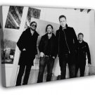 Imagine Dragons Indie Rock Band BW Music  20x16 inch FRAMED CANVAS WALL PRINT