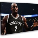Kevin Garnett Brooklyn Nets K.G. Basketball  20x16 inch FRAMED CANVAS WALL PRINT