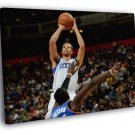 Michael Carter-Williams Shot Philadelphia  20x16 inch FRAMED CANVAS WALL PRINT