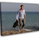 The Mentalist Simon Baker TV  20x16 inch FRAMED CANVAS WALL PRINT