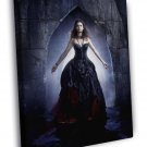 The Vampire Diaries Nina Dobrev Series  20x16 inch FRAMED CANVAS WALL PRINT