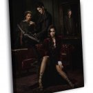 The Vampire Diaries TV Series  20x16 inch FRAMED CANVAS WALL PRINT