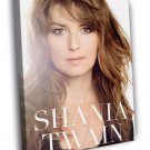 Shania Twain Beautiful Portrait Music Singer  20x16 inch FRAMED CANVAS WALL PRINT