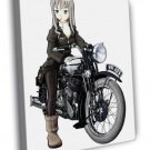 Strike Witches Elizabeth F. Beurling Anime Art  20x16 inch FRAMED CANVAS WALL PRINT