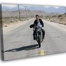 Taylor Kitsch Motorbike Awesome Suit Road Hot Rare  20x16 inch FRAMED CANVAS WALL PRINT