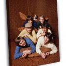 The Beach Boys Fun Retro Dennis Al Jardine Mike Love  20x16 inch FRAMED CANVAS WALL PRINT