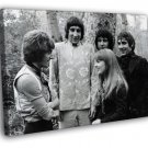 The Who Rock Band Music BW  20x16 inch FRAMED CANVAS WALL PRINT