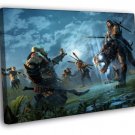 Middle-Earth Shadow Of Mordor Fight Game  20x16 inch FRAMED CANVAS WALL PRINT