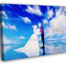 Nitori Kawashiro Touhou Beautiful Anime Manga  20x16 inch FRAMED CANVAS WALL PRINT