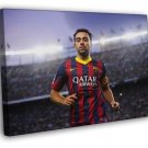 Xavi Xavier Hernandez Barcelona Spain Football WALL  20x16 inch FRAMED CANVAS PRINT