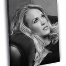 Carrie Underwood Portrait Country Music Rare  20x16 inch FRAMED CANVAS WALL PRINT