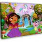 Dora The Explorer Unicorn Tv Series  20x16 inch FRAMED CANVAS WALL PRINT