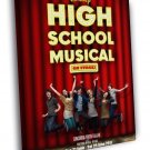 High School Musical Characters Tv Series  20x16 inch FRAMED CANVAS WALL PRINT
