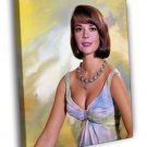 Natalie Wood Hot Portrait Old Retro Vintage  20x16 inch FRAMED CANVAS WALL PRINT