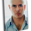 Pitbull Incredible Handsome Music Artist Singer  20x16 inch FRAMED CANVAS WALL PRINT