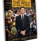 The Wolf of Wall Street Leonardo DiCaprio WALL  20x16 inch FRAMED CANVAS PRINT