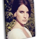 Lana Del Rey Portrait Beautiful Pop Music Rare WALL  20x16 inch FRAMED CANVAS PRINT