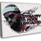 LeBron James The King Miami Heat Art Painting WALL  20x16 inch FRAMED CANVAS PRINT