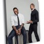 Dr. Dre Lebron James Laughing Gangsta Rap Basketball WALL 20x16 inch FRAMED CANVAS PRINT
