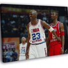 Michael Jordan All-Star Game 2003 Basketball WALL  20x16 inch FRAMED CANVAS PRINT