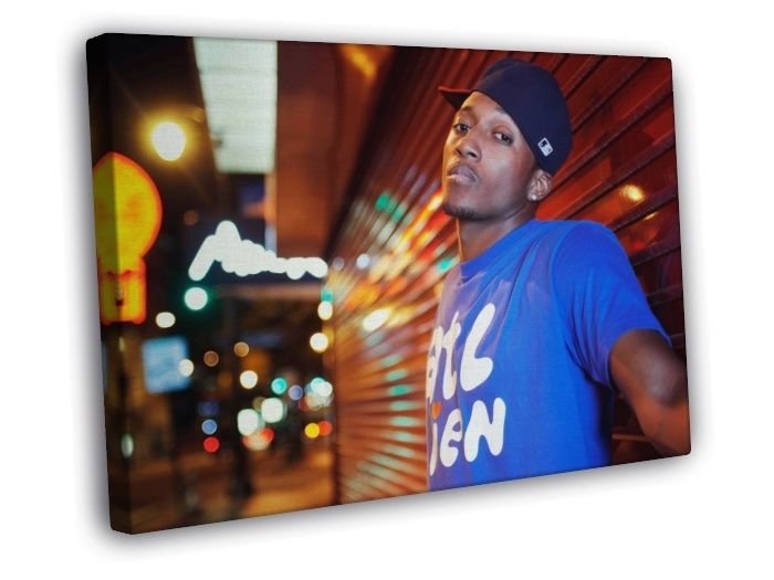 Lecrae Moore Rapper Christian Hip-Hop Music Rap  20x16 inch FRAMED CANVAS WALL PRINT