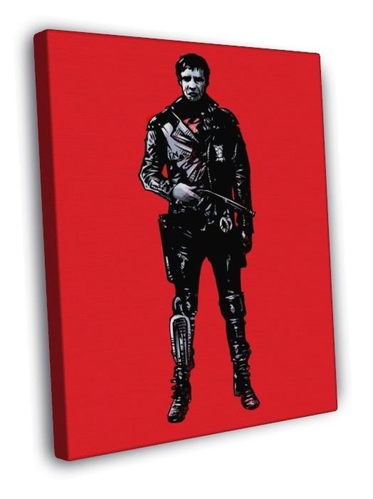 Mad Max Awesome Cool Art Retro Movie  20x16 inch FRAMED CANVAS WALL PRINT