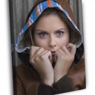 Rose McIver Cute Actress Portrait Movie  20x16 inch FRAMED CANVAS WALL PRINT