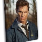 Rustin Rust Cohle True Detective Matthew McConaughey  20x16 inch FRAMED CANVAS WALL PRINT