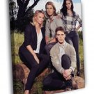 Snow White and the Huntsman Stewart Hemsworth Theron  20x16 inch FRAMED CANVAS WALL PRINT