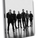 Linkin Park Awesome BW Lineup Music Rock Band  20x16 inch FRAMED CANVAS WALL PRINT