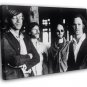 The Doors Great BW Retro Jim Morrison Rock Band  20x16 inch FRAMED CANVAS WALL PRINT