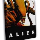 Alien Xenomorph Sci-Fi Movie Retro Art Artwork WALL  20x16 inch FRAMED CANVAS PRINT